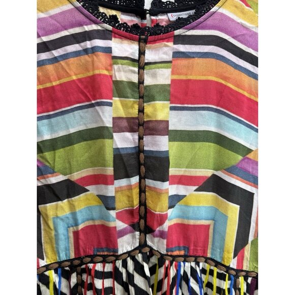 Anthropologie Conditions Apply Kynsa Tunic Top Size Large - Picture 6 of 13